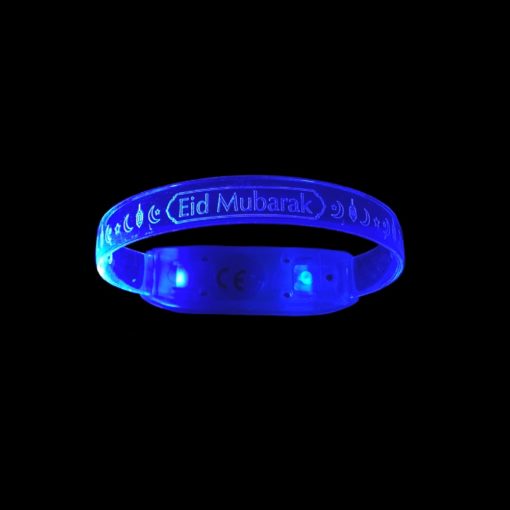 Eid Mubarak LED armband Blauw